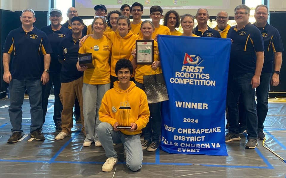 Fresta Valley Robotics Club Wins District Championships