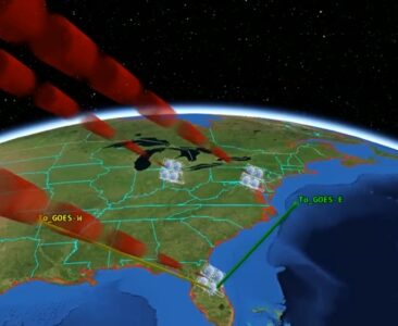 TerraSTAR IR Beacon Simulation - 