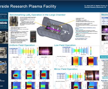 Riverside Research Plasma Facility (poster) - 