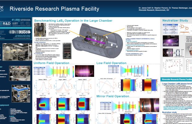 Riverside Research Plasma Facility (poster)